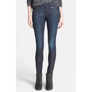 Rag &  Bone Zip Detail Skinny Jeans Size 30